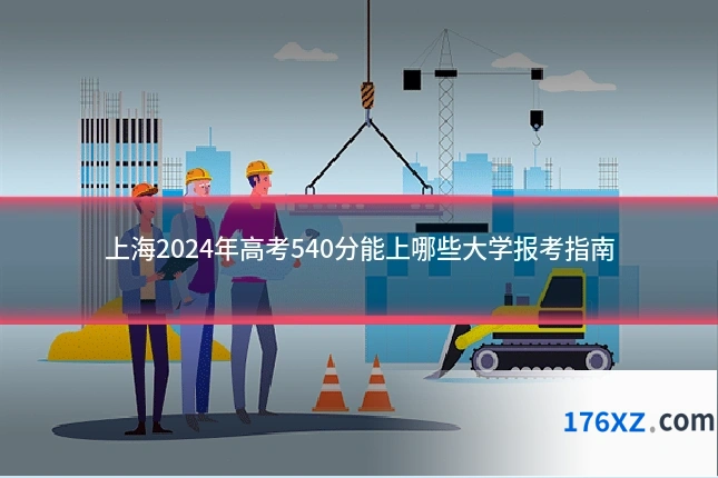 上海2024年高考540分能上哪些大学报考指南