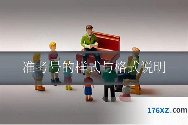 准考号的样式与格式说明