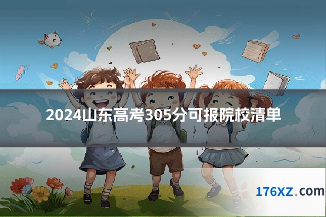2024山东高考305分可报院校清单