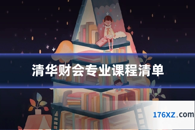清华财会专业课程清单