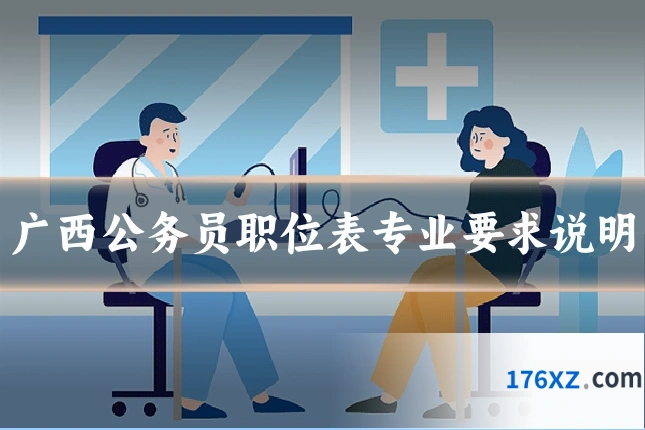 广西公务员职位表专业要求说明