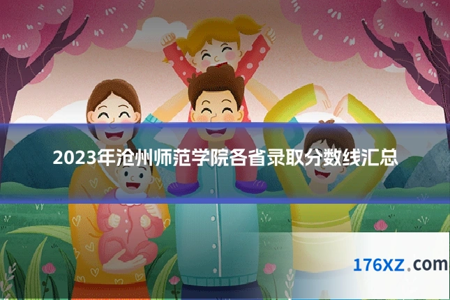2023年沧州师范学院各省录取分数线汇总