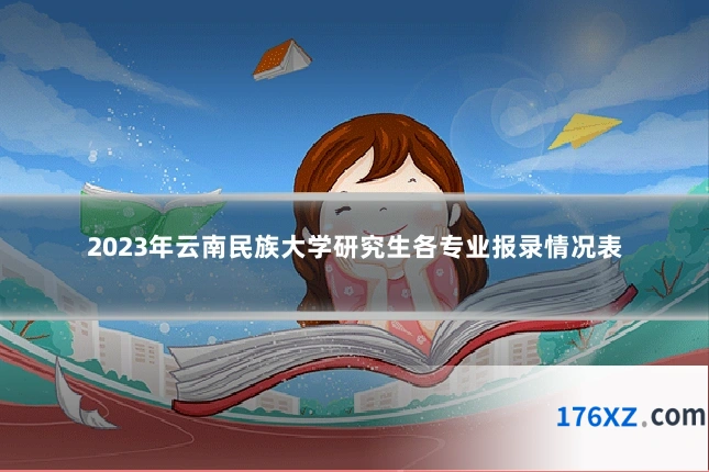 2023年云南民族大学研究生各专业报录情况表
