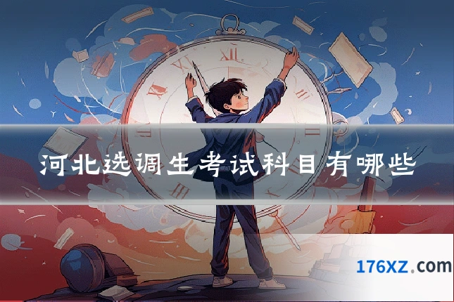 河北选调生考试科目有哪些