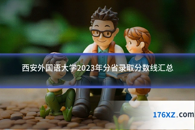 西安外国语大学2023年分省录取分数线汇总