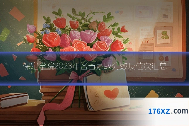 保定学院2023年各省录取分数及位次汇总