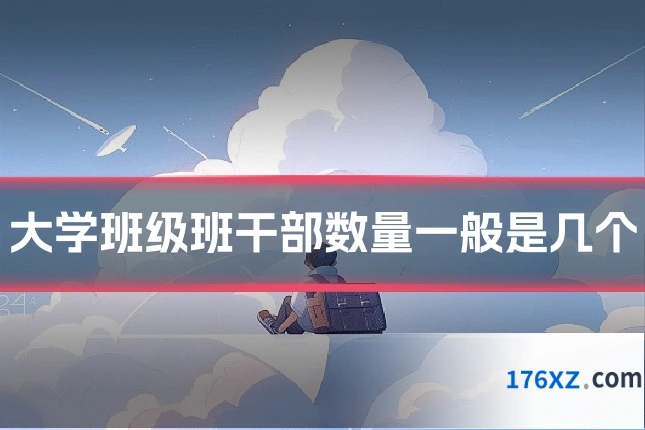 大学班级班干部数量一般是几个