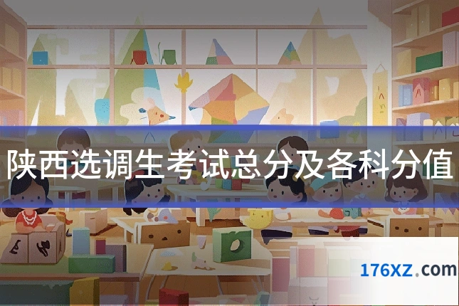 陕西选调生考试总分及各科分值