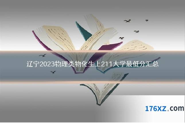 辽宁2023物理类物化生上211大学最低分汇总