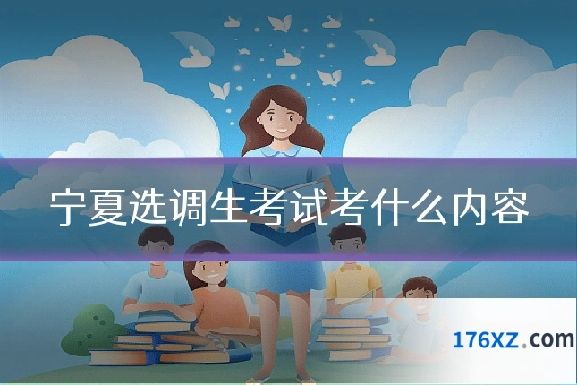 宁夏选调生考试考什么内容