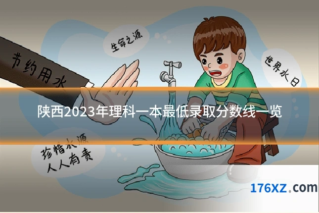 陕西2023年理科一本最低录取分数线一览