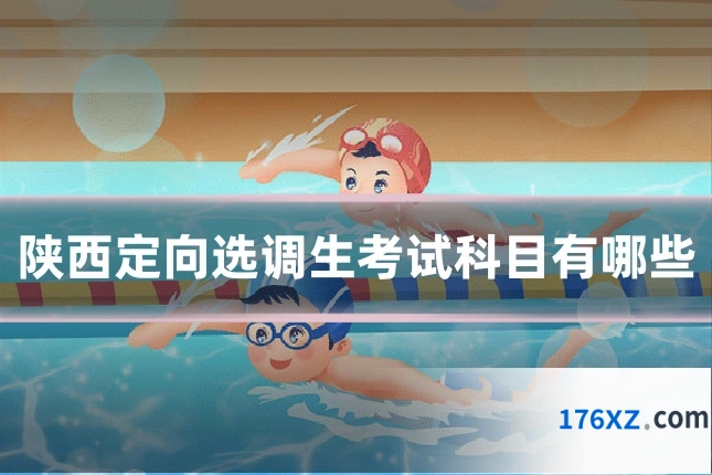 陕西定向选调生考试科目有哪些