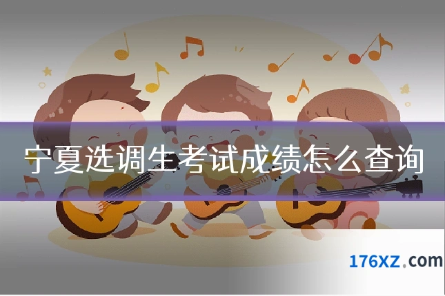 宁夏选调生考试成绩怎么查询