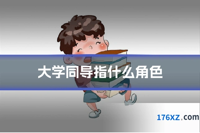 大学同导指什么角色