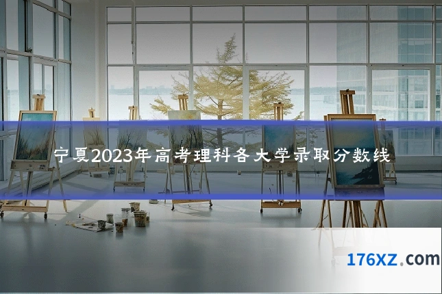 宁夏2023年高考理科各大学录取分数线
