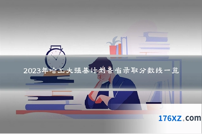 2023年哈工大强基计划各省录取分数线一览