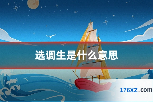 选调生是什么意思