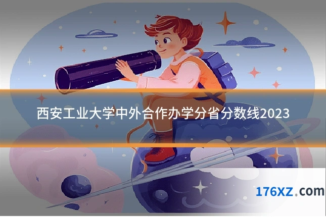 西安工业大学中外合作办学分省分数线2023