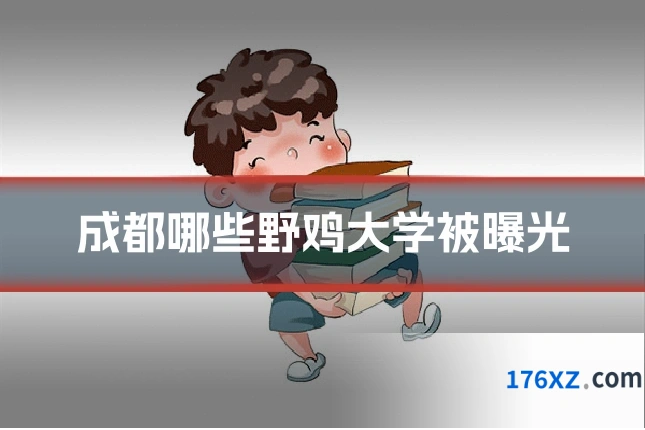 成都哪些野鸡大学被曝光