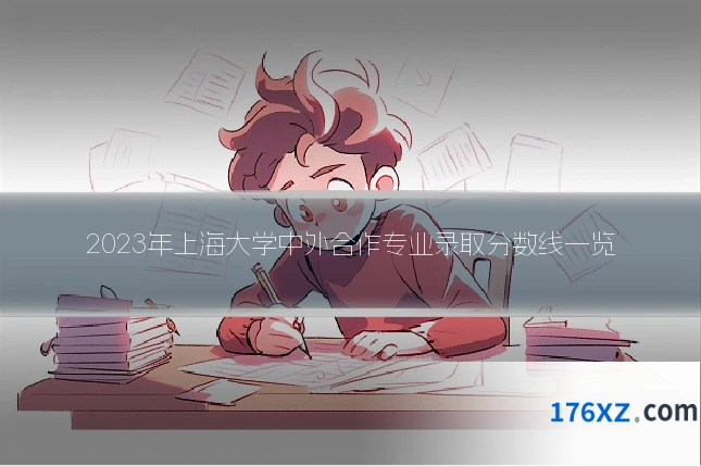 2023年上海大学中外合作专业录取分数线一览