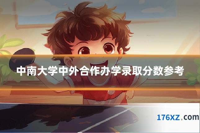 中南大学中外合作办学录取分数参考