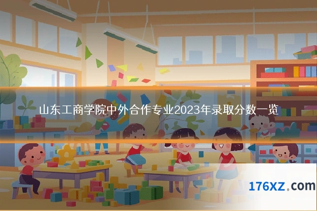 山东工商学院中外合作专业2023年录取分数一览