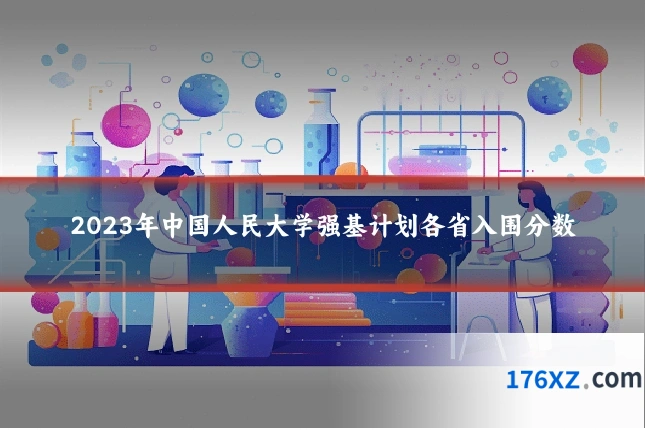2023年中国人民大学强基计划各省入围分数