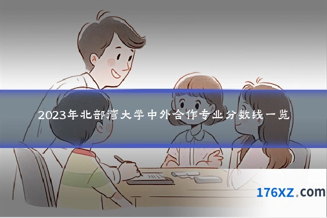 2023年北部湾大学中外合作专业分数线一览
