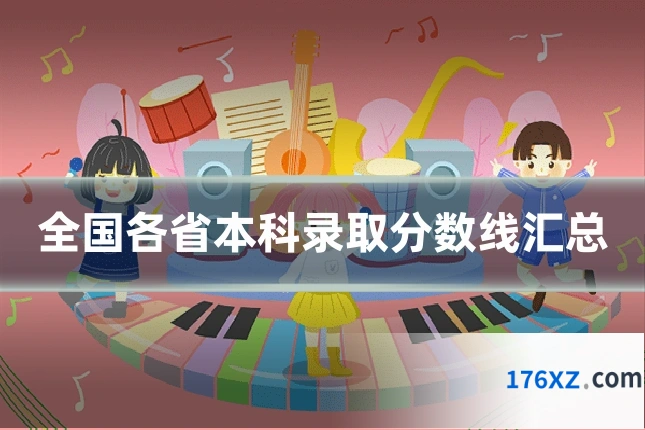 全国各省本科录取分数线汇总