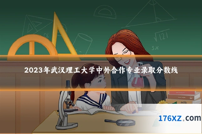 2023年武汉理工大学中外合作专业录取分数线