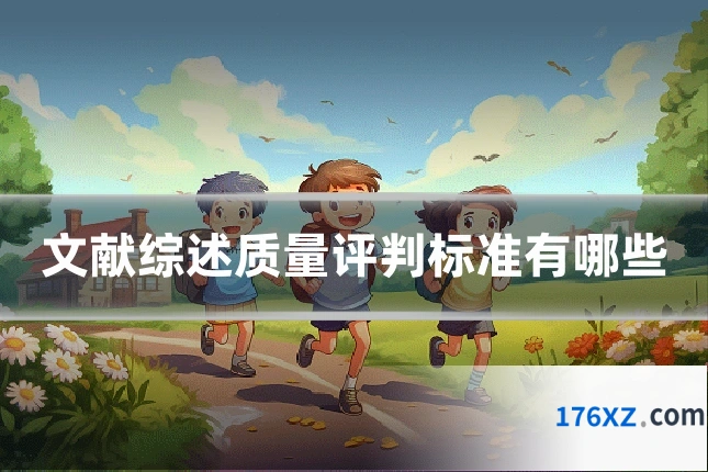 文献综述质量评判标准有哪些