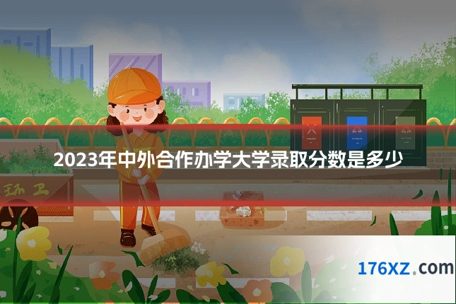 2023年中外合作办学大学录取分数是多少