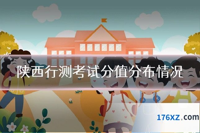 陕西行测考试分值分布情况
