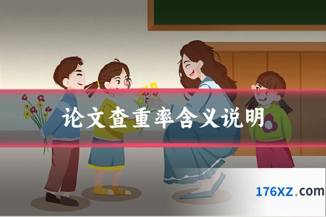 论文查重率含义说明