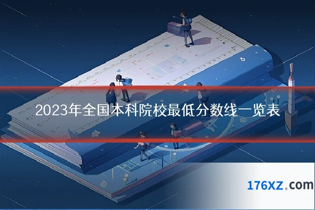 2023年全国本科院校最低分数线一览表