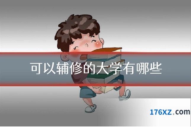 可以辅修的大学有哪些