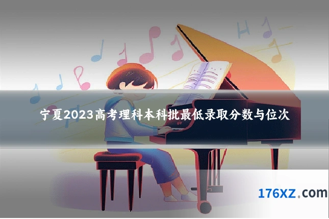 宁夏2023高考理科本科批最低录取分数与位次