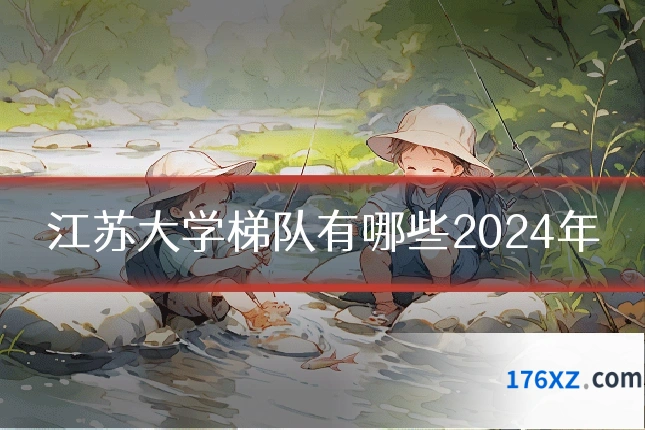 江苏大学梯队有哪些2024年