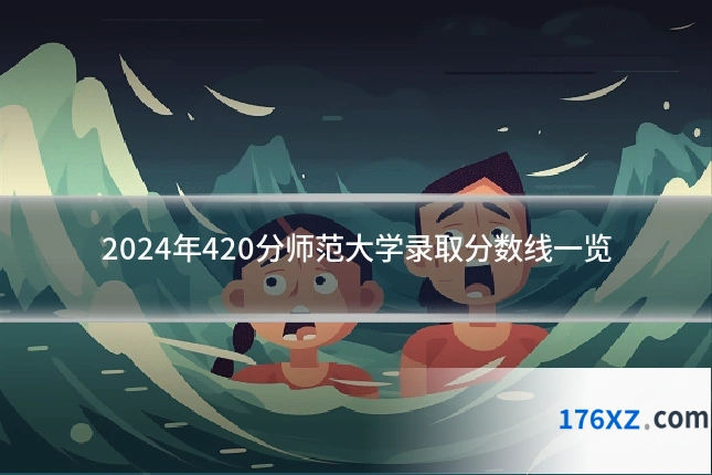 2024年420分师范大学录取分数线一览
