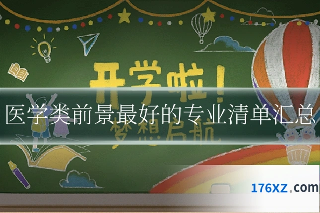 医学类前景最好的专业清单汇总
