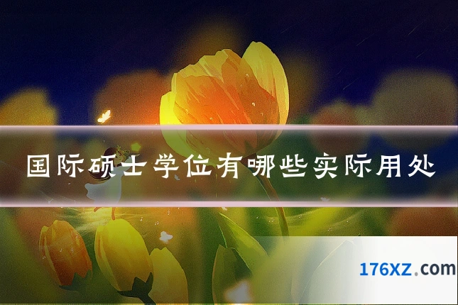 国际硕士学位有哪些实际用处