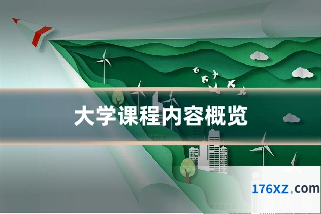 大学课程内容概览
