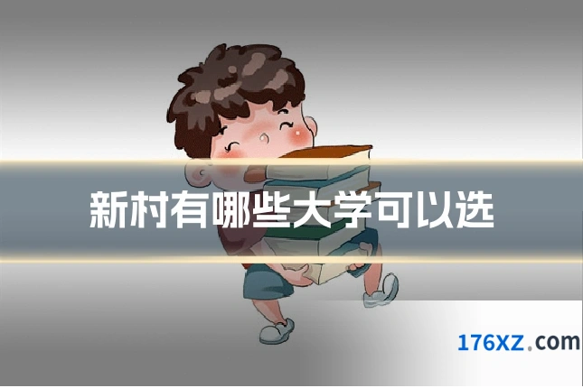 新村有哪些大学可以选