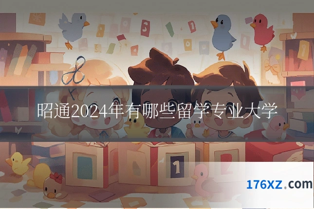昭通2024年有哪些留学专业大学