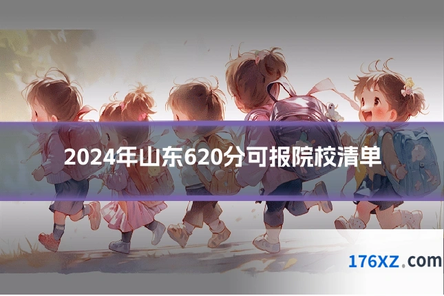 2024年山东620分可报院校清单