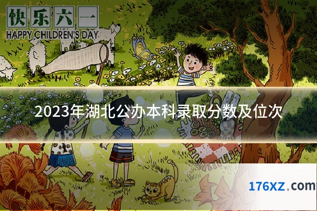 2023年湖北公办本科录取分数及位次