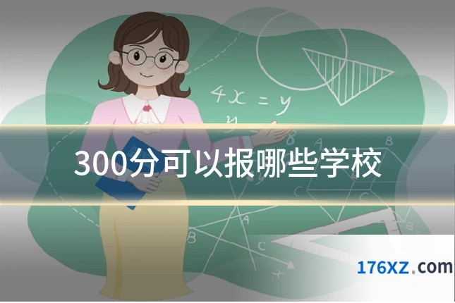300分可以报哪些学校