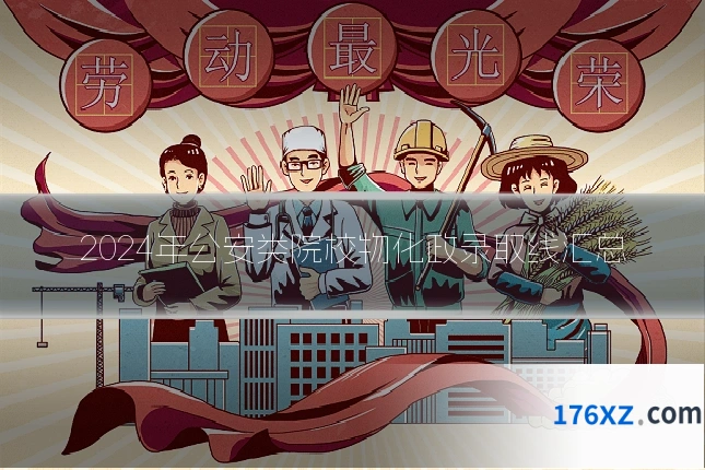 2024年公安类院校物化政录取线汇总