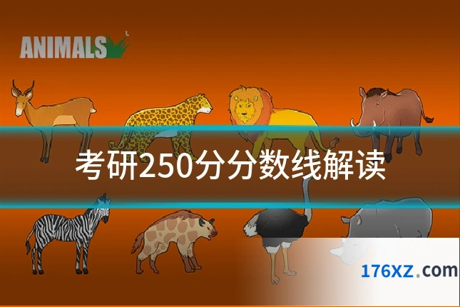 考研250分分数线解读