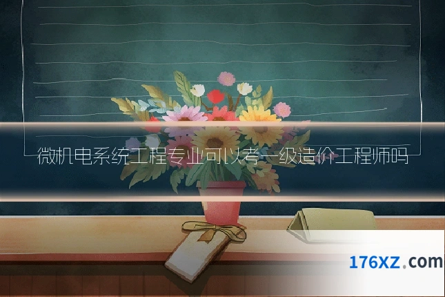微机电系统工程专业可以考一级造价工程师吗